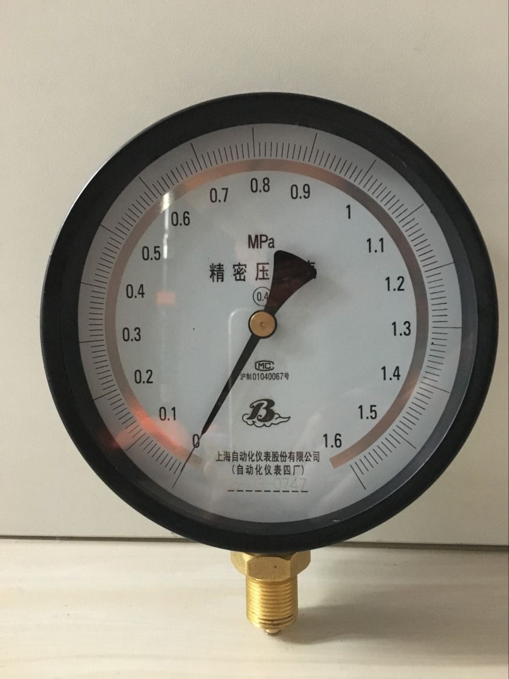 YB-150A精密壓力表0-1.6MPa